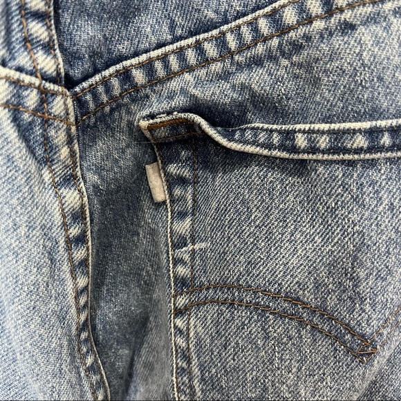 Vintage Levis SilverTab Jeans Mens 36x34 Light Wash Denim Loose Fit 90s - Picture 4 of 5